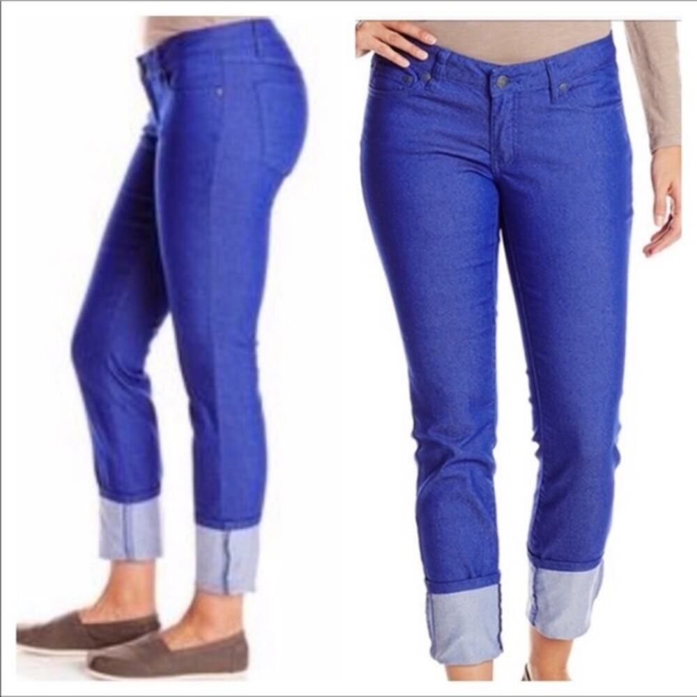 Prana Sail/Cobalt Blue Kara Jeans Sz 8/29